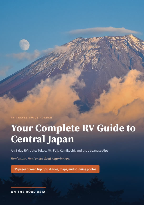 Your Complete RV Guide to Central Japan Cover